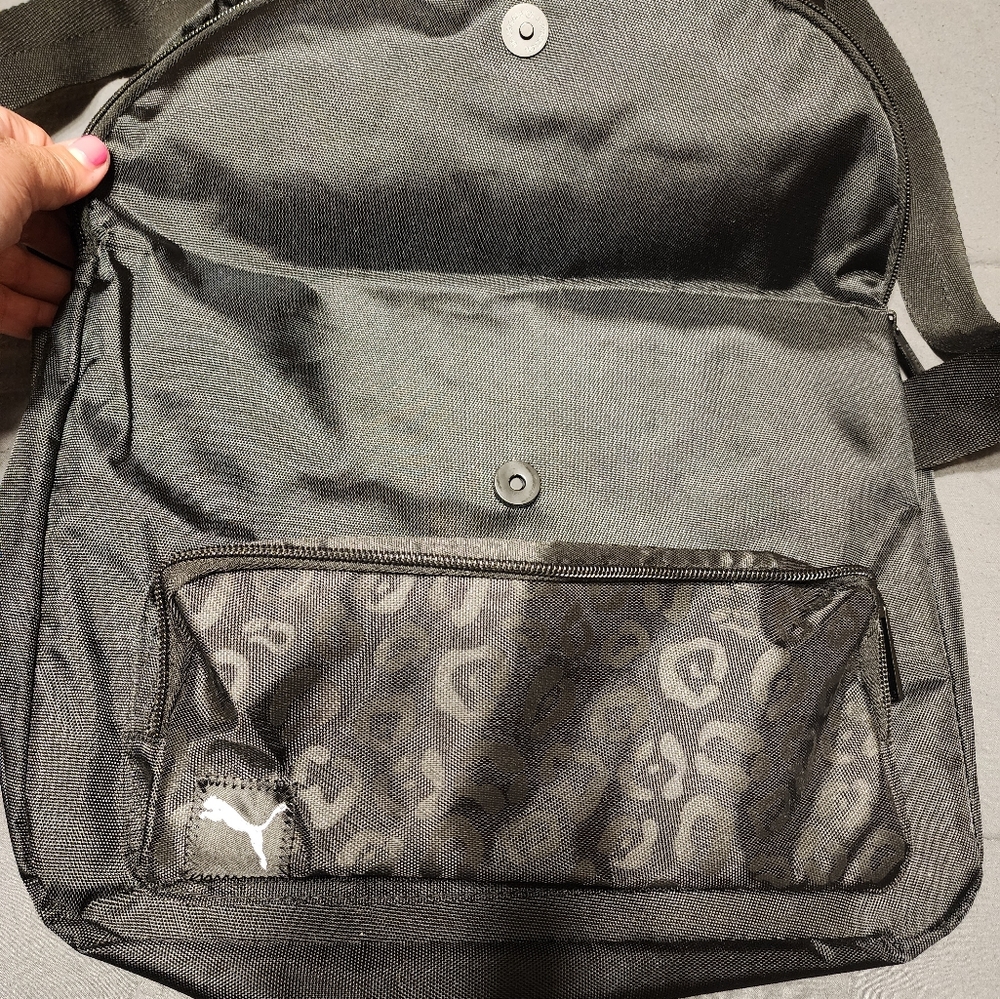 PUMA black single strap bag